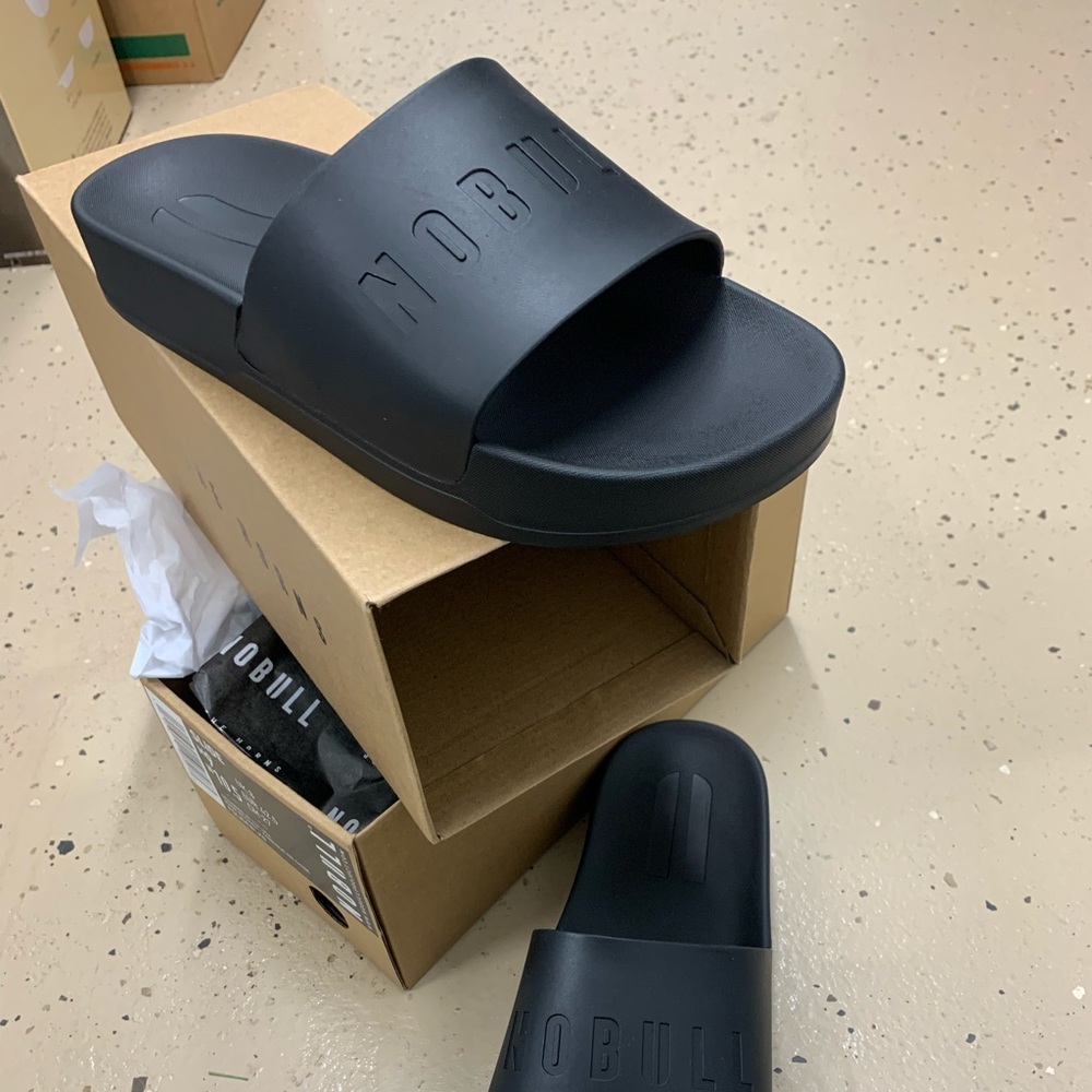 Men’s nobull project slide on sandals